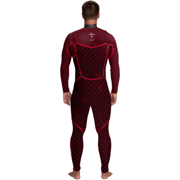 2026 Quiksilver Mens Marathon Sessions 4/3mm Chest Zip Wetsuit 25AW213503 - Black